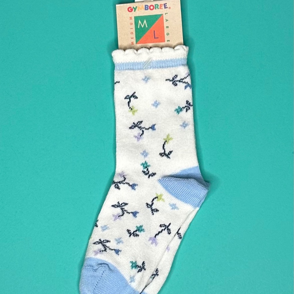 Vintage Gymboree Socks • Ages 3-5 Years • New